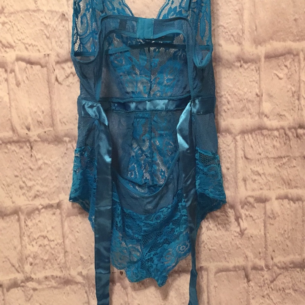 🎉 3/$15 LAST ONE Avid Love blue teddy lingerie - Picture 8 of 8